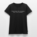 Other trucks flex horsepower. Mine flexes polygons. - Frauen Premium T-Shirt - Schwarz