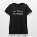 Früher: ‚E-Auto ist Spielzeug‘. Mein Spielzeug heute: 0–100 km/h in 3,2 s  - Frauen Premium T-Shirt - Schwarz