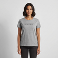 I talk to my AI more than people. I don’t miss the small talk. - Frauen Premium T-Shirt - Grau meliert